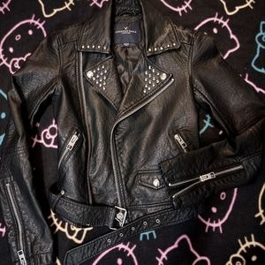 studded punk jacket